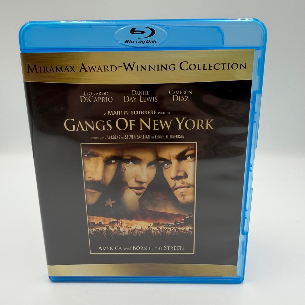 Gangs of New York Blu-ray Miramax Award-Winning Collection Scorsese DiCaprio